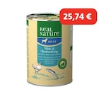 REAL NATURE Adult Poulet et hareng de la mer du Nord 6x400 g dans le catalogue Maxi Zoo