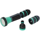 Embouts pour tuyau d’arrosage FERM - Action en promo à 2,33 € chez Action Embouts pour tuyau d’arrosage FERM - Action dans le catalogue Action
