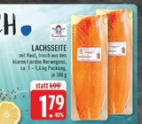 LACHSSEITE im Angebot bei E center in Herten LACHSSEITE Angebote von Fisch Glück bei E center Herten für 1,79 €