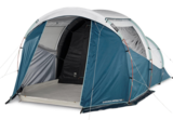 Familienzelt Arpenaz 4.1 Fresh & Black Stangenaufbau von QUECHUA im aktuellen Decathlon Prospekt