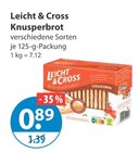 Knusperbrot von Leicht & Cross im aktuellen V-Markt Prospekt für 0,89 €