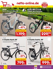 Fahrrad im aktuellen Netto Marken-Discount Prospekt (Fürth) Fahrrad im Netto Marken-Discount Prospekt "Aktuelle Angebote" mit 71 Seiten (Fürth)