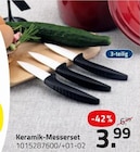 Keramik-Messerset von  im aktuellen ROLLER Prospekt für 3,99 €