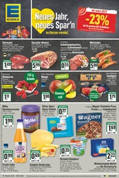 Supermarkt Prospekt von EDEKA Schieder-Schwalenberg EDEKA Prospekt: "Unser Herzstück", 1 Seite, 26.01.2023 - 28.01.2023