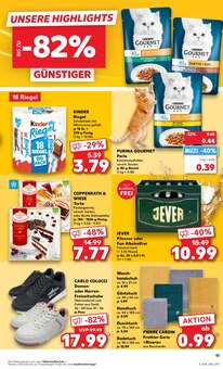 Katzenfutter im aktuellen Kaufland Prospekt (Ulm) Katzenfutter im Kaufland Prospekt "Hier bin ich richtig" mit 67 Seiten (Ulm)