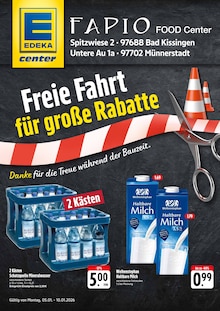 E center Prospekt Wir lieben Lebensmittel! mit  Seiten in Nüdlingen und Umgebung