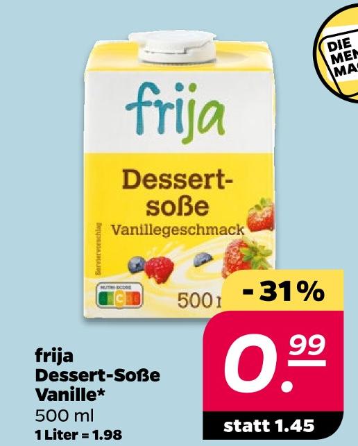 Dessert-Soße Vanille
