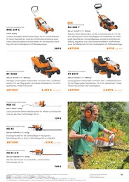 Rasentraktor Angebot im aktuellen STIHL Prospekt auf Seite 13