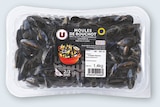 Moules de bouchot STG - U en promo chez U Express Dijon à 5,20 €