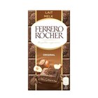 Tablette de chocolat - FERRERO ROCHER en promo chez Carrefour Versailles à 1,92 €