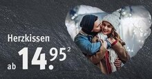 Herzkissen bei Rossmann in Lutherstadt Wittenberg Herzkissen im Angebot bei Rossmann Lutherstadt Wittenberg für 14,95 €