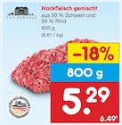 Hackfleisch gemischt bei Netto Marken-Discount im Mörsdorf Prospekt für 5,29 €