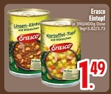 Linsen-Eintopf im Angebot bei EDEKA in Kempten Linsen-Eintopf Angebote von Erasco bei EDEKA Kempten für 1,49 €