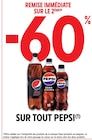 Intermarché Châteaubernard - Promo -60% de remise immédiate sur le 2ème SUR TOUT PEPSI Promo -60% de remise immédiate sur le 2ème SUR TOUT PEPSI à dans le catalogue Intermarché à Châteaubernard