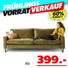 Pancho 2-Sitzer Sofa bei Seats and Sofas im Wiesbaden Prospekt für 399,00 €