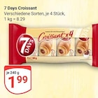 Croissant von 7 Days für 1,99 € bei GLOBUS im Angebot Croissant von 7 Days im aktuellen GLOBUS Prospekt
