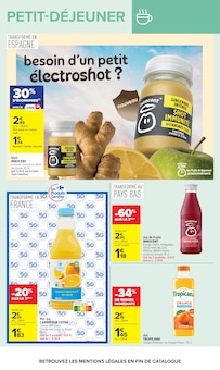 Promotion Tropicana dans le prospectus Carrefour, valable du 01/09/2026 au 14/09/2026 Promo Tropicana dans le catalogue Carrefour du moment à la page 19