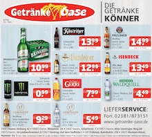 Getränke Oase Prospekt für Hamm: "Aktuelle Angebote", 1 Seite, 13.04.2026 - 18.04.2026