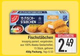 Fischstäbchen von GUT&GÜNSTIG für 2,49 € bei EDEKA im Angebot Fischstäbchen von GUT&GÜNSTIG im aktuellen EDEKA Prospekt