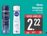 Deospray im Angebot bei EDEKA in Augsburg Deospray Angebote von Nivea bei EDEKA Augsburg für 2,22 €