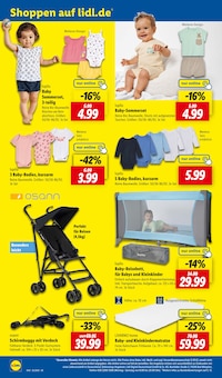 Reisebett Angebot im aktuellen Lidl Prospekt auf Seite 38
