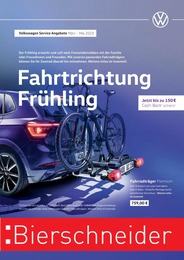 Volkswagen Prospekt für Dietfurt: Fahrtrichtung Frühling, 1 Seite, 01.03.2023 - 31.05.2023