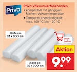 Vakuumierfolienrollen Angebote von Priva bei Netto Marken-Discount Rostock für 9,99 €