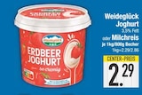 Joghurt im EDEKA Prospekt Joghurt von Weideglück im aktuellen EDEKA Prospekt für 2,29 €