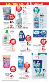 Promos Lave-Vaisselle dans le catalogue "LES PRIX BAS de la beauté" de Hyper U Lave-Vaisselle en promo dans le catalogue Hyper U à la page 47