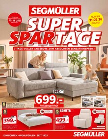 Relaxsessel im Segmüller Prospekt "Super Spartage" mit 6 Seiten (Heidelberg)