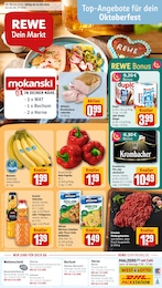 REWE Prospekt für Bochum mit 30 Seiten REWE Prospekt für Bochum: "Dein Markt", 30 Seiten, 15.09.2025 - 20.09.2025