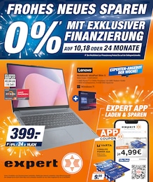 expert Prospekt mit 8 Seiten (Spalt)