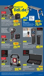 Lidl LED Strahler im Prospekt 