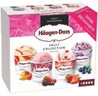 Mini pot crème glacée fruit collection offre découverte x4 - HÄAGEN DAZS en promo chez Intermarché Mini pot crème glacée fruit collection offre découverte x4 - HÄAGEN DAZS dans le catalogue Intermarché