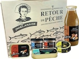 Coffret cadeau retour de pêche - LA DOËLANAISE - Intermarché Super à Brest Coffret cadeau retour de pêche - LA DOËLANAISE en promo chez Intermarché Super Brest à 20,00 €