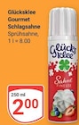 Aktuelles Gourmet Schlagsahne Angebot bei GLOBUS in Salzgitter ab 2,00 €