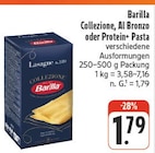 Collezione, Al Bronzo oder Protein+ Pasta im Angebot bei nah und gut in Würzburg Collezione, Al Bronzo oder Protein+ Pasta Angebote von Barilla bei nah und gut Würzburg für 1,79 €