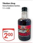 Sirup im Angebot bei GLOBUS in Gotha Sirup Angebote von TBottlers bei GLOBUS Gotha für 2,00 €