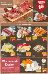 REWE Mettwurst im Prospekt 