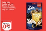 Aktuelle Felix Katzenfutter Angebote bei GLOBUS in Braunschweig Aktuelles Knabber Mix oder Crispies für Katzen Angebot bei GLOBUS in Braunschweig ab 0,89 €