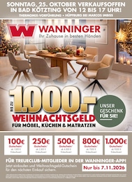 Möbel Wanninger Prospekt für Bad Kötzting mit 32 Seiten Möbel Wanninger Prospekt für Bad Kötzting: "Ihr Zuhause in besten Händen", 32 Seiten, 20.10.2026 - 31.10.2026