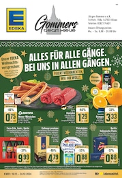 EDEKA Prospekt für Bedburg-Hau: "Aktuelle Angebote", 28 Seiten, 16.12.2024 - 24.12.2024