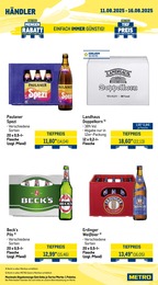 Weizenbier Angebot im aktuellen METRO Prospekt auf Seite 5