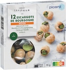 12 escargots de Bourgogne - picard à 4,19 € dans le catalogue Picard