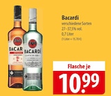 Bacardi bei famila Nordost im Prospekt "" für 10,99 €