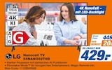 Nanocell TV 55NANO82T6B im Angebot bei expert TeVi in Altdorf Nanocell TV 55NANO82T6B Angebote von LG bei expert TeVi Altdorf für 429,00 €