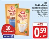 Glücklich Macher Tassencremepudding bei EDEKA im Prospekt "" für 0,59 €