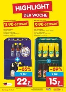 Bier im aktuellen Netto Marken-Discount Prospekt (Schonungen) Bier im Netto Marken-Discount Prospekt "Aktuelle Angebote" mit 59 Seiten (Schonungen)