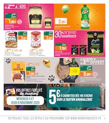 Prix et réduction Croquettes Chien dans le prospectus Supermarchés Match en cours Offre Croquettes Chien dans le catalogue Supermarchés Match du moment à la page 19
