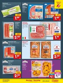 Wurst im Netto Marken-Discount Prospekt "Aktuelle Angebote" mit 69 Seiten (Recklinghausen)